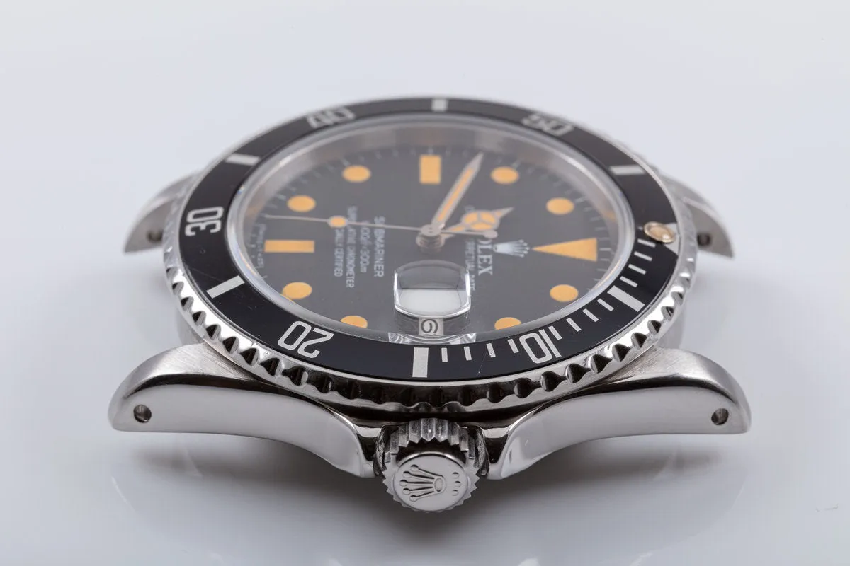 1982 Rolex Submariner 16800 Matte Dial with Box & Service Papers