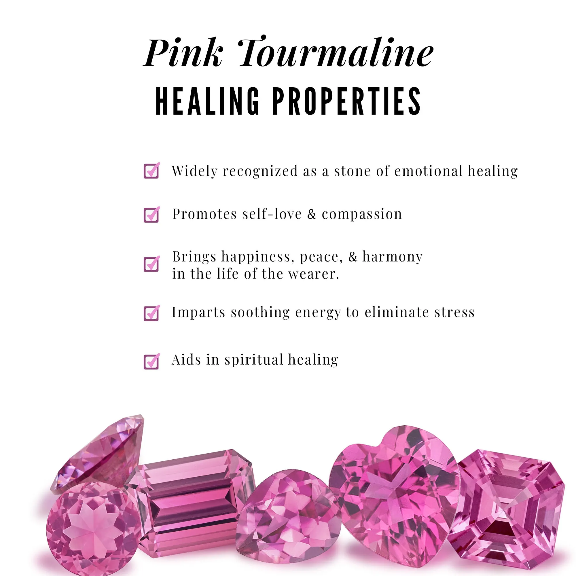 2 CT Pink Tourmaline and Diamond Halo Engagement Ring