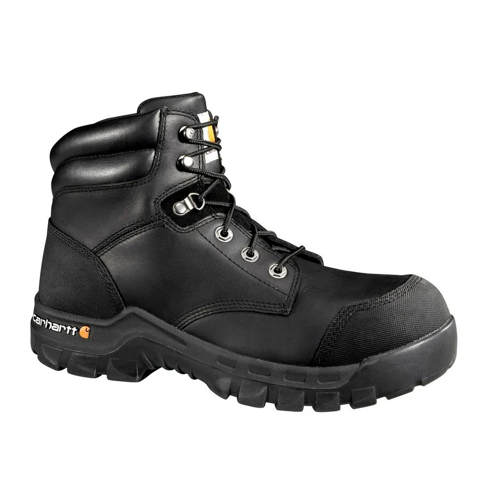 6-INCH RUGGED FLEX CSA COMPOSITE TOE WORK BOOT - BLK-Black Oil Tanned | Carhartt CMR6971
