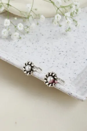 92.5 Silver Toe Ring - Design 3