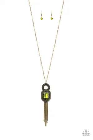 A Good TALISMAN Is Hard to Find Green Paparazzi Necklace
