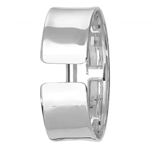 Acotis Silver Bangle Oval Cuff G4146