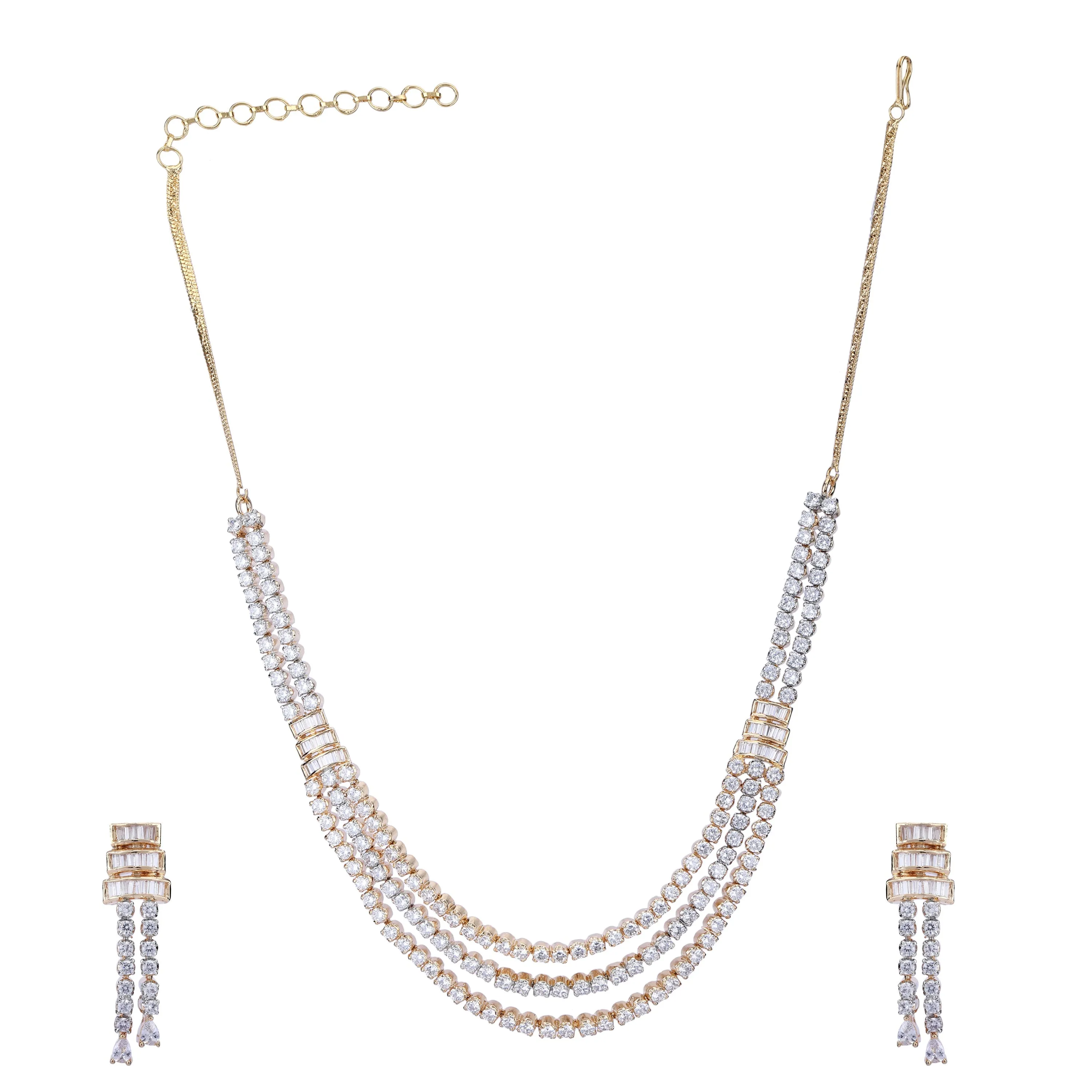 Akrami Zircon Necklace Set