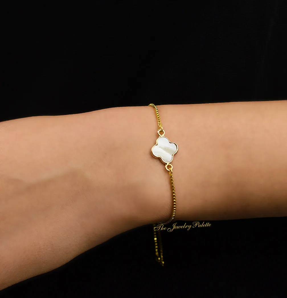 Alice clover adjustable bracelet