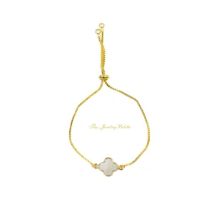Alice clover adjustable bracelet