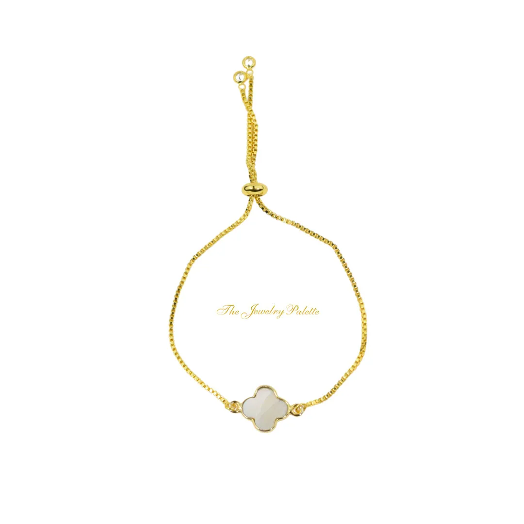 Alice clover adjustable bracelet