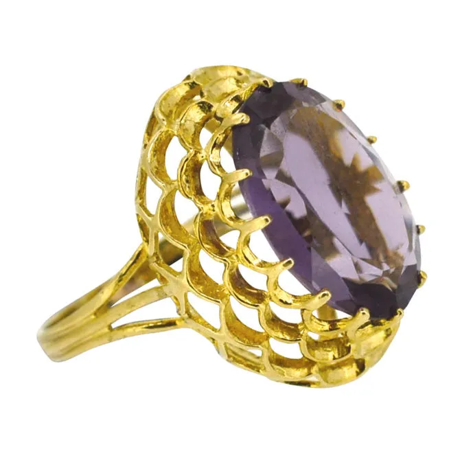 Amethyst Dress Ring
