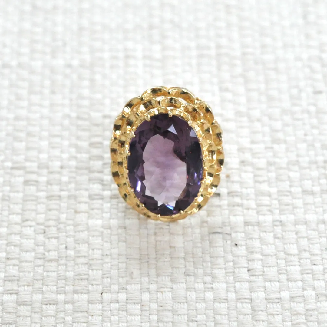 Amethyst Dress Ring