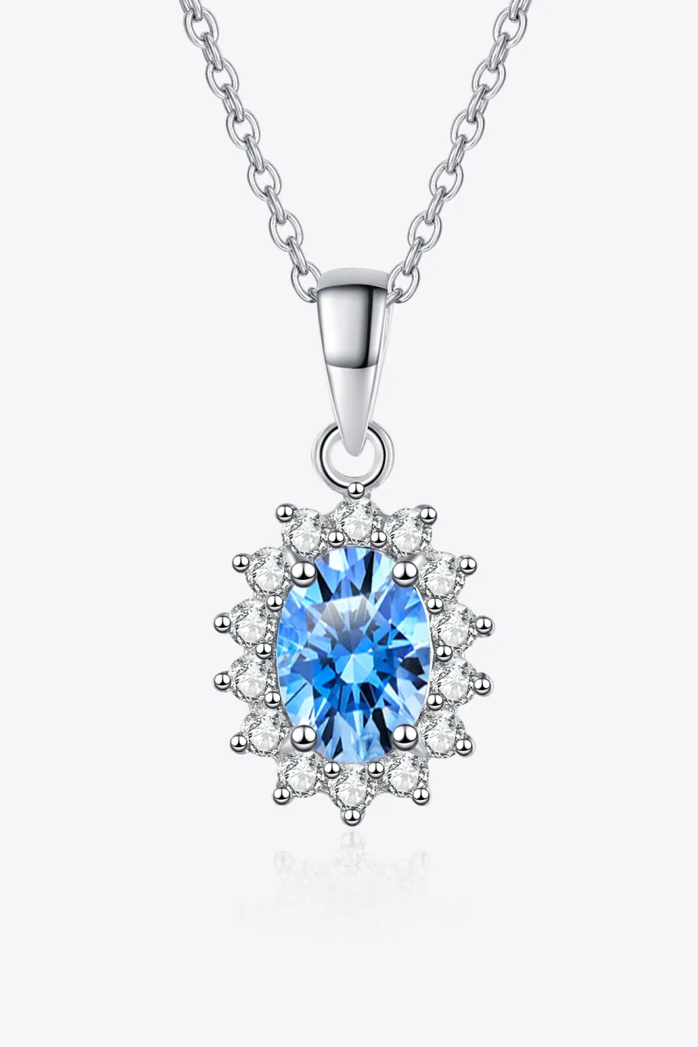 *APP EXCLUSIVE* 1 Carat Moissanite 925 Sterling Silver Necklace