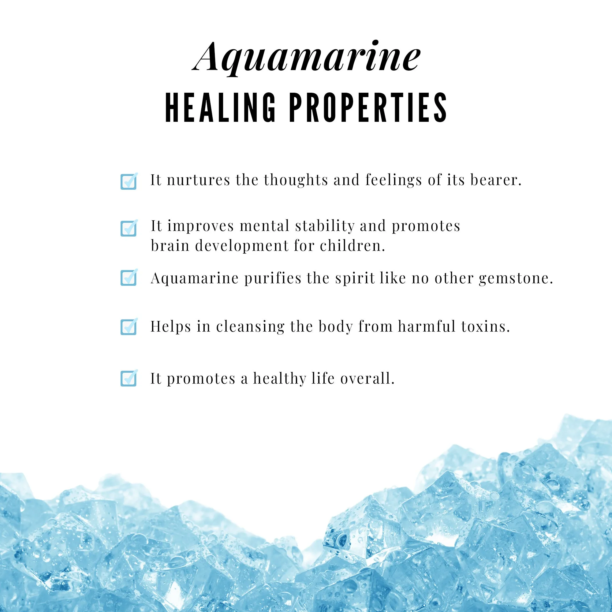 Aquamarine and Diamond Scatter Promise Ring