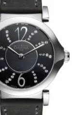 Arielle Quartz Swiss-Made Black Ladies Dress Watch 16755855