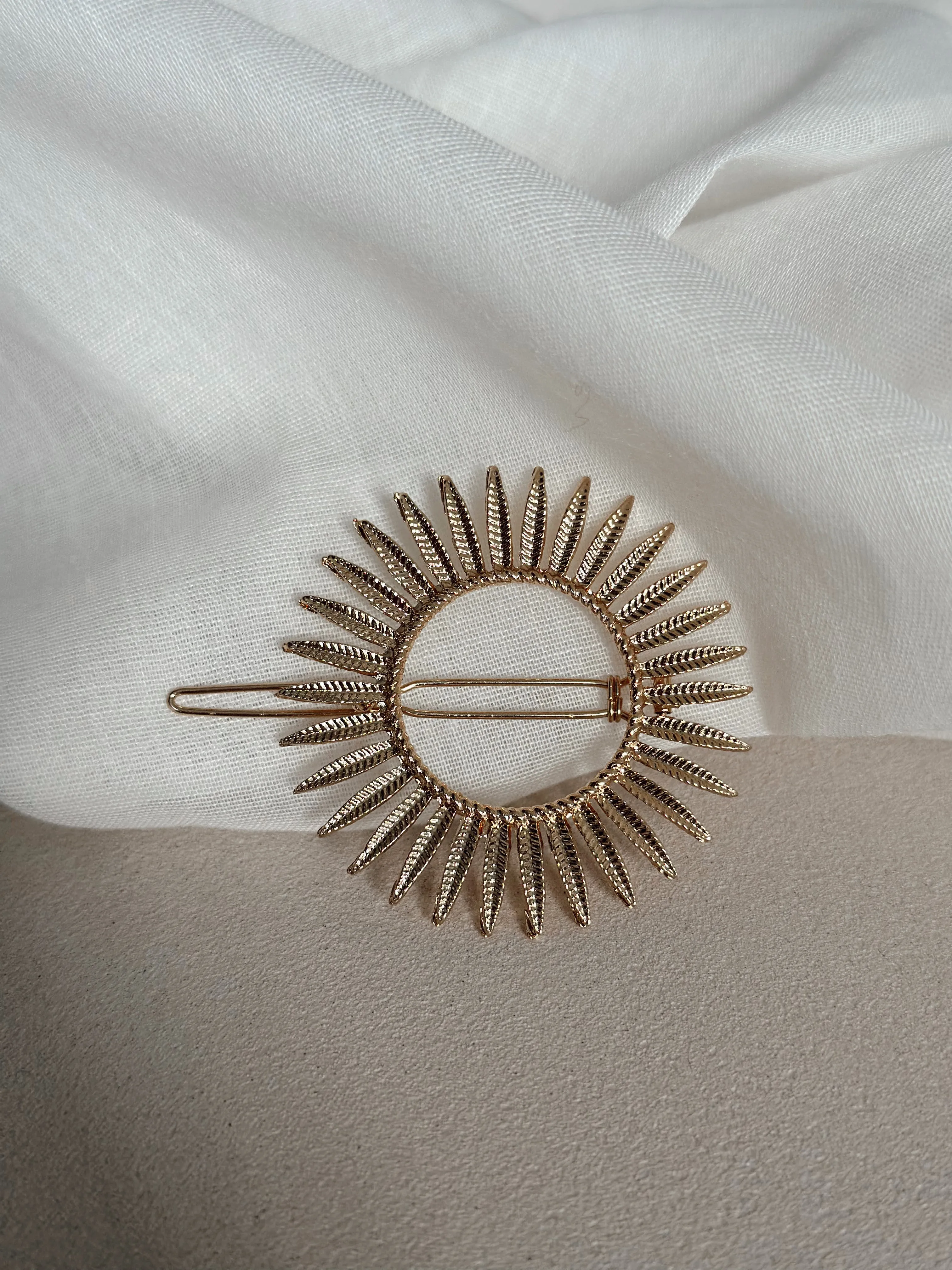 Barrette Sola - dorée