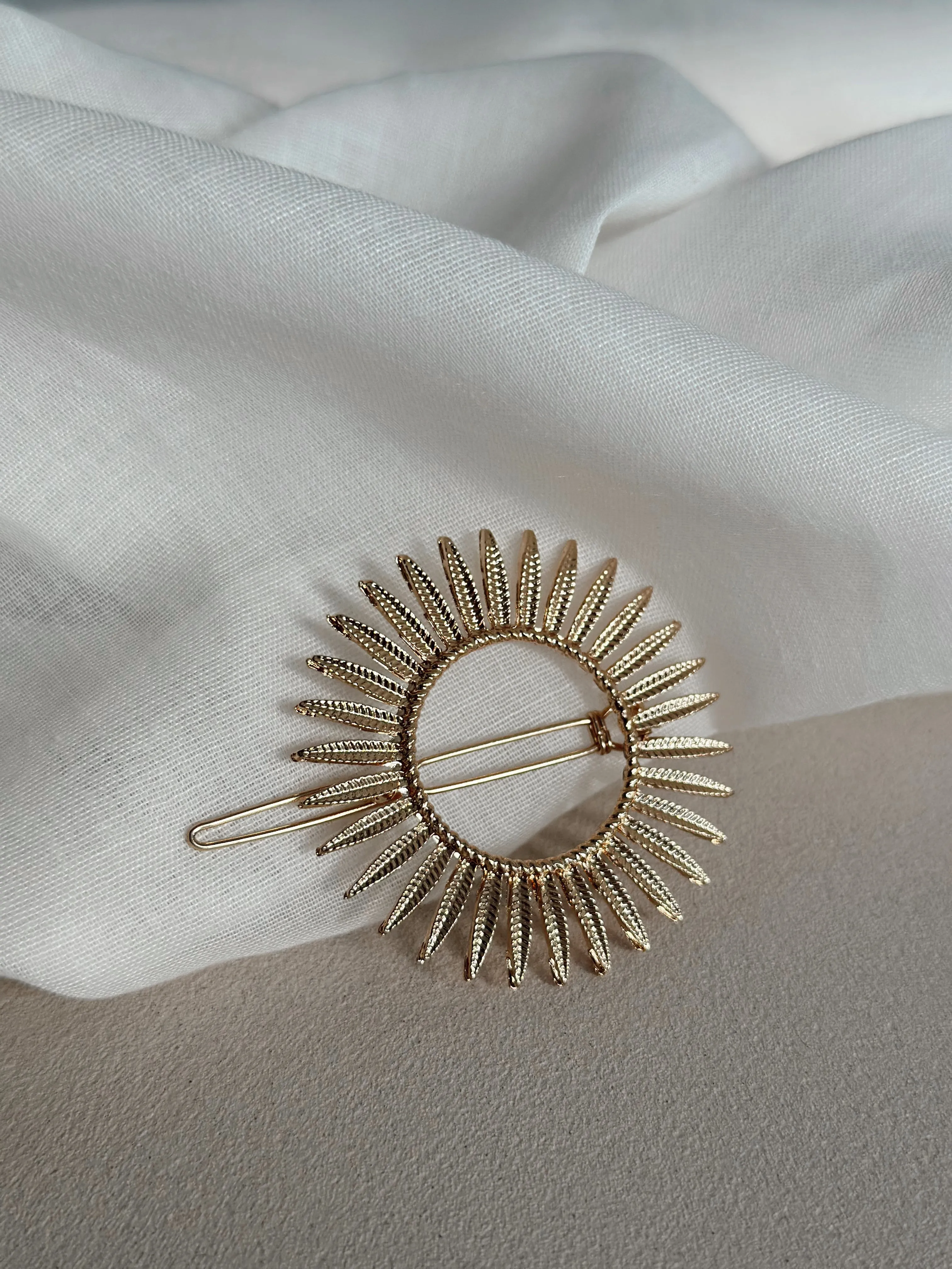 Barrette Sola - dorée
