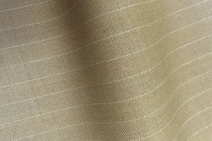 Beige Narrow Pin Stripe
