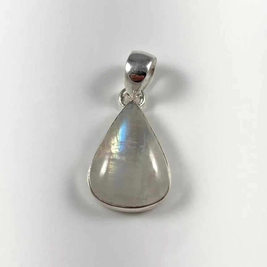 Blue Fire Moonstone Pendant