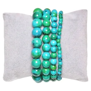 Bracelet Chrysocolle teintée