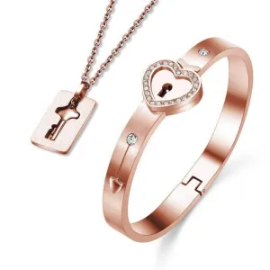 Bracelet Couple <br> Amour ternel (Acier)