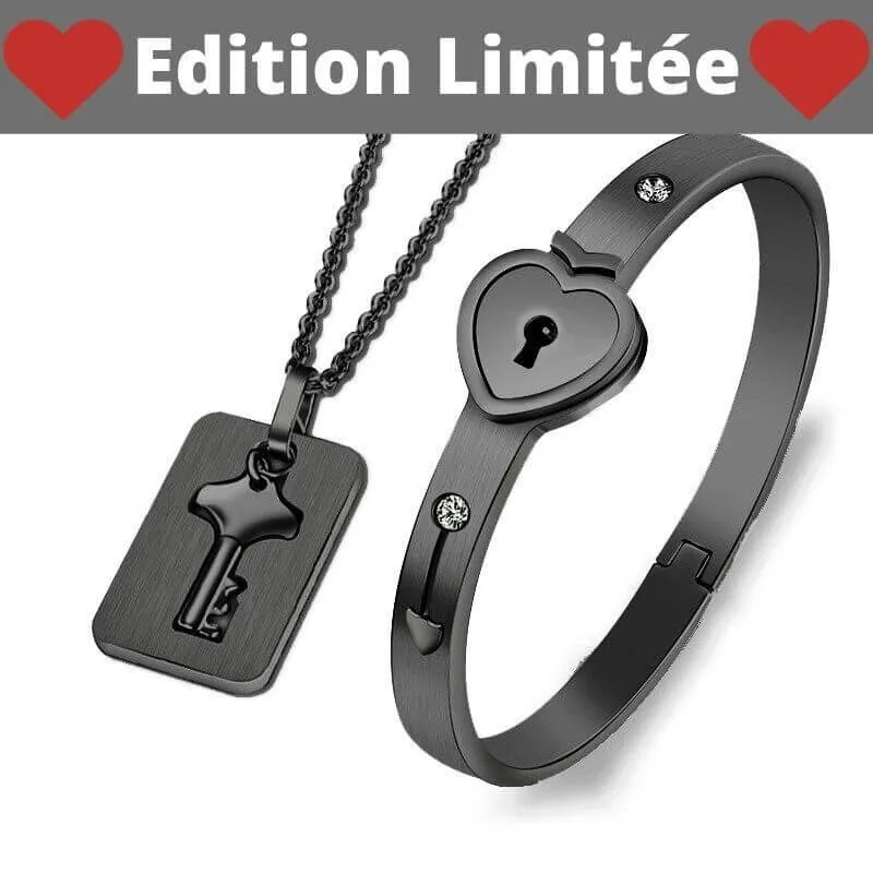 Bracelet Couple <br> Amour ternel (Acier)