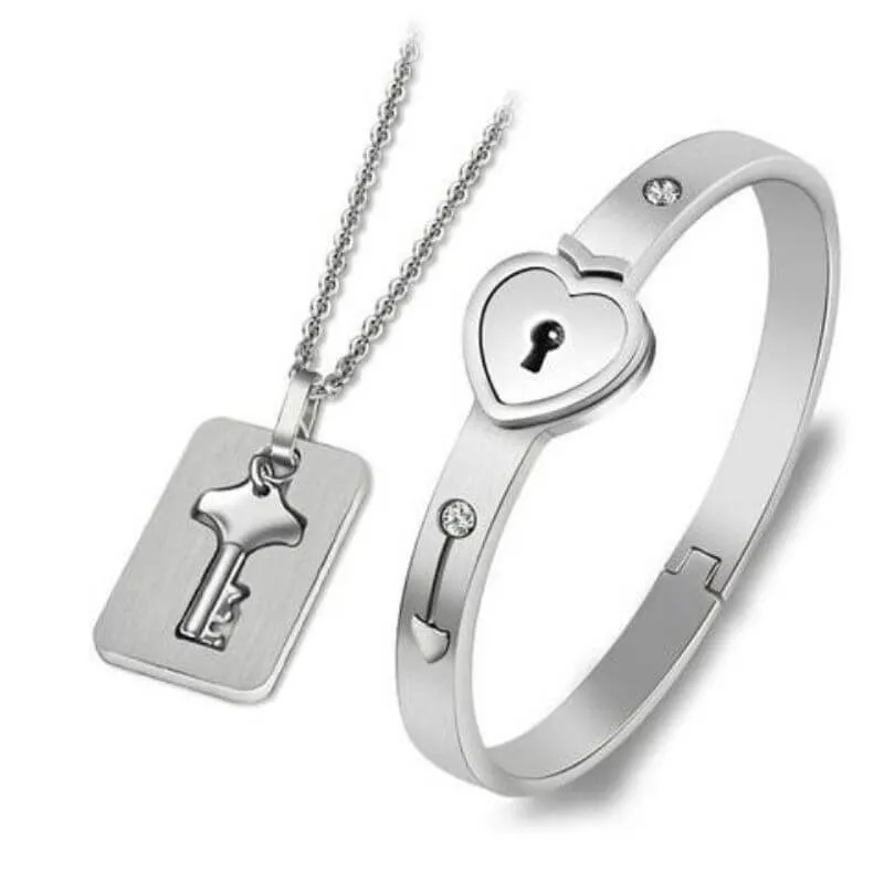 Bracelet Couple <br> Amour ternel (Acier)