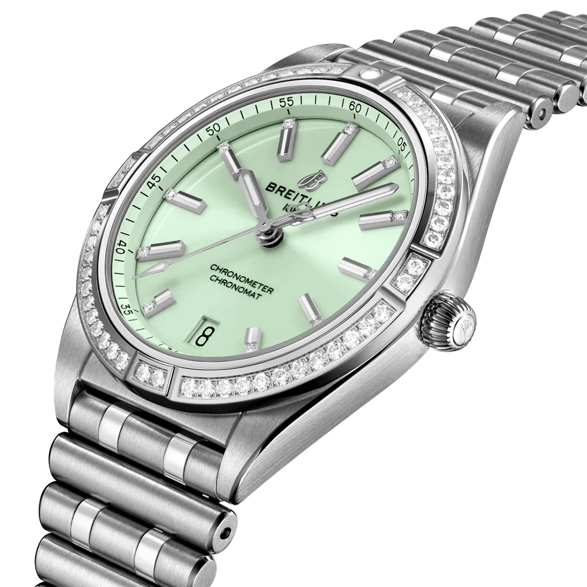 Breitling Chronomat Automatic 36 - Steel and Diamonds