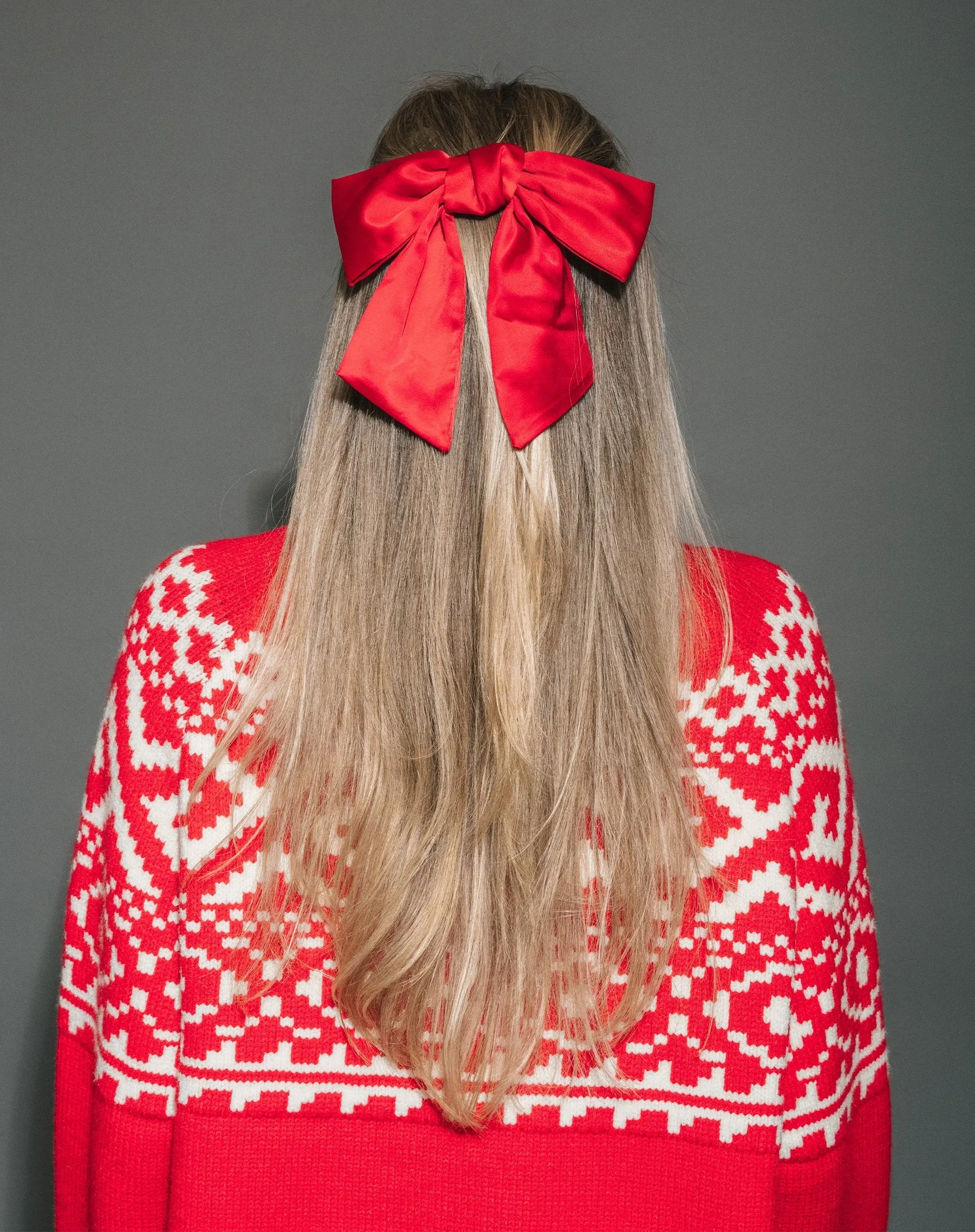 BTL Satin Bow Hair Beret