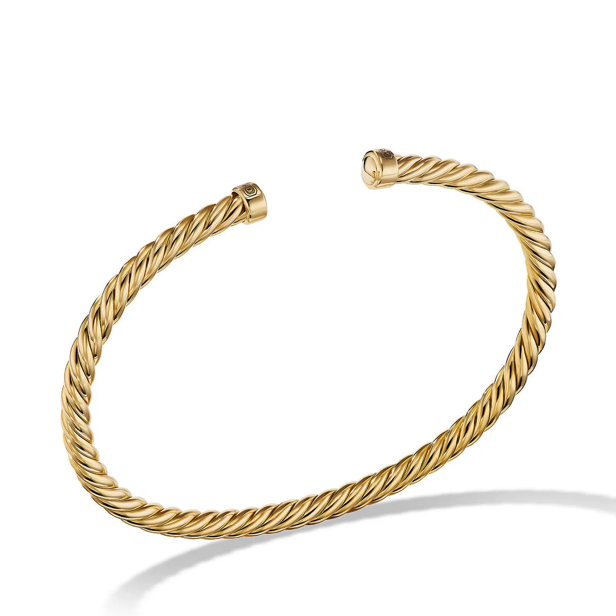 Cable Cuff Bracelet in 18K Yellow Gold