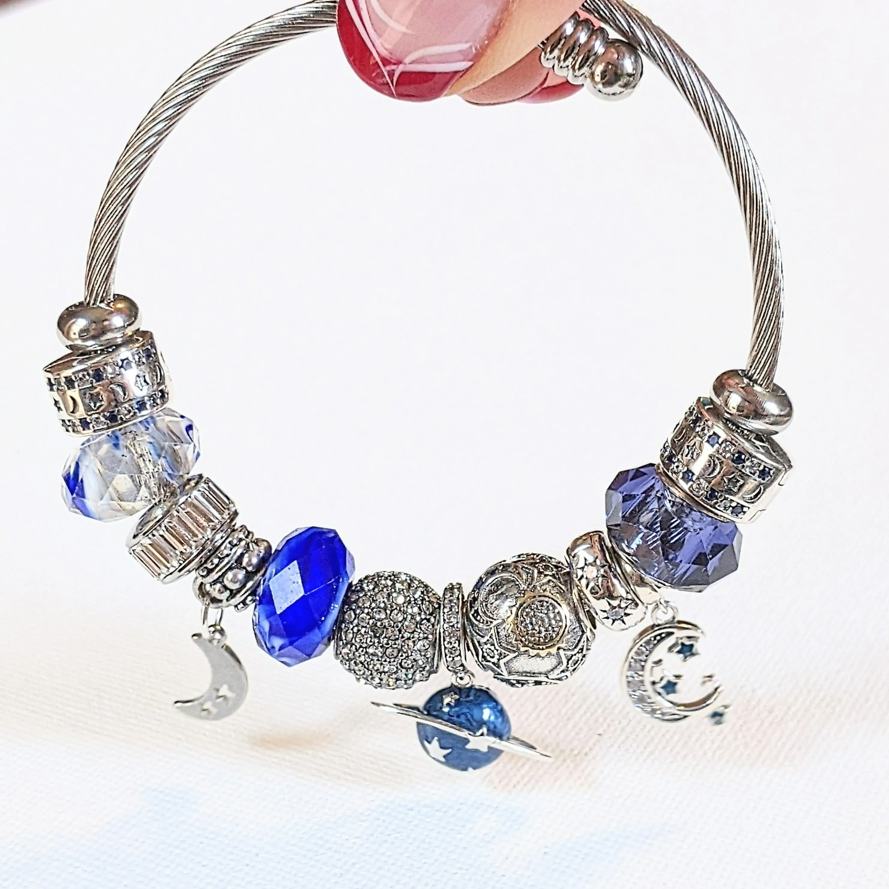Celestial Euro Cuff Wrap Bracelet