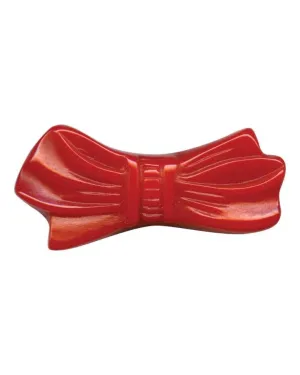 Classic Hardware Retrolite Baby Bow Barrette in Red