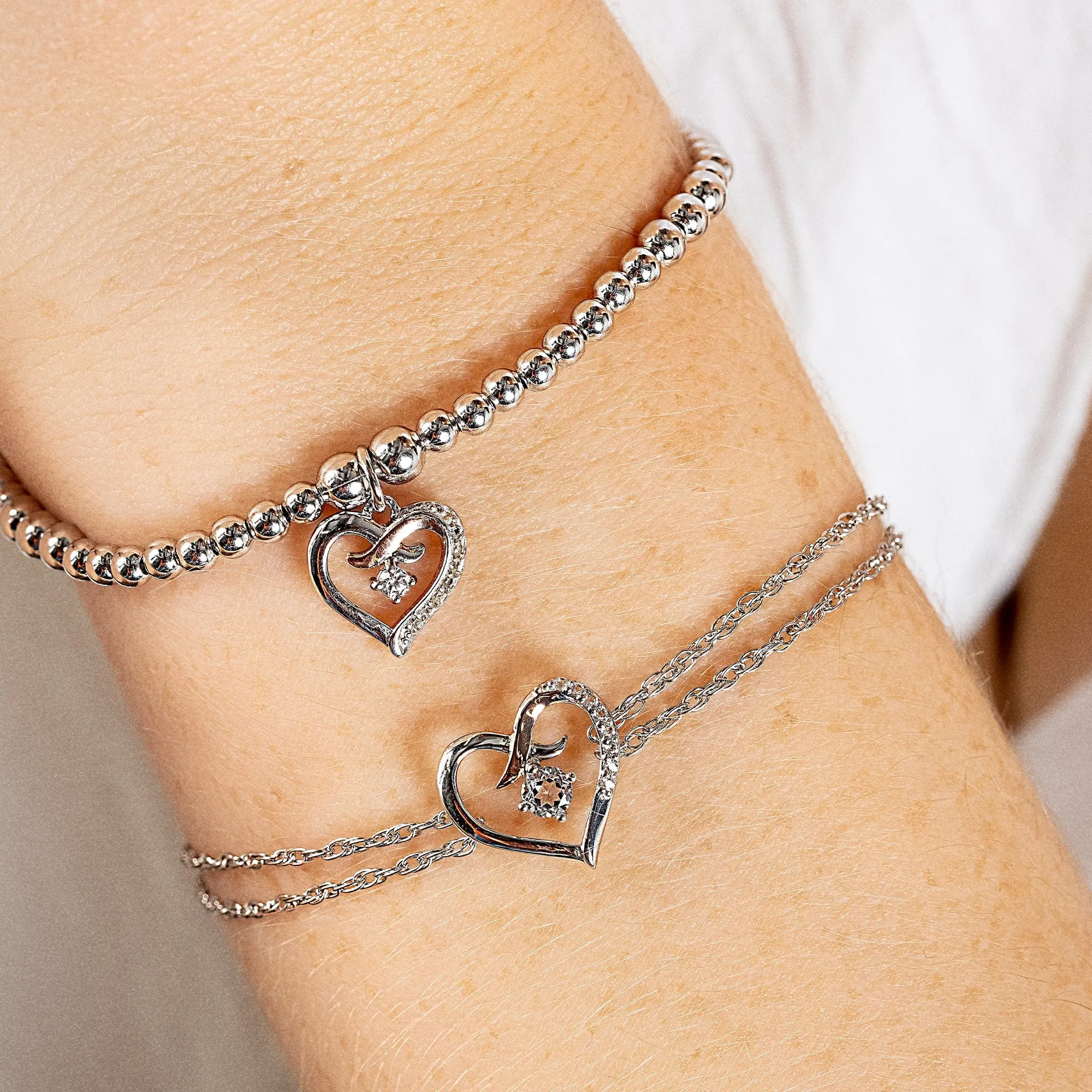 Clogau® Kiss Silver Affinity Bracelet