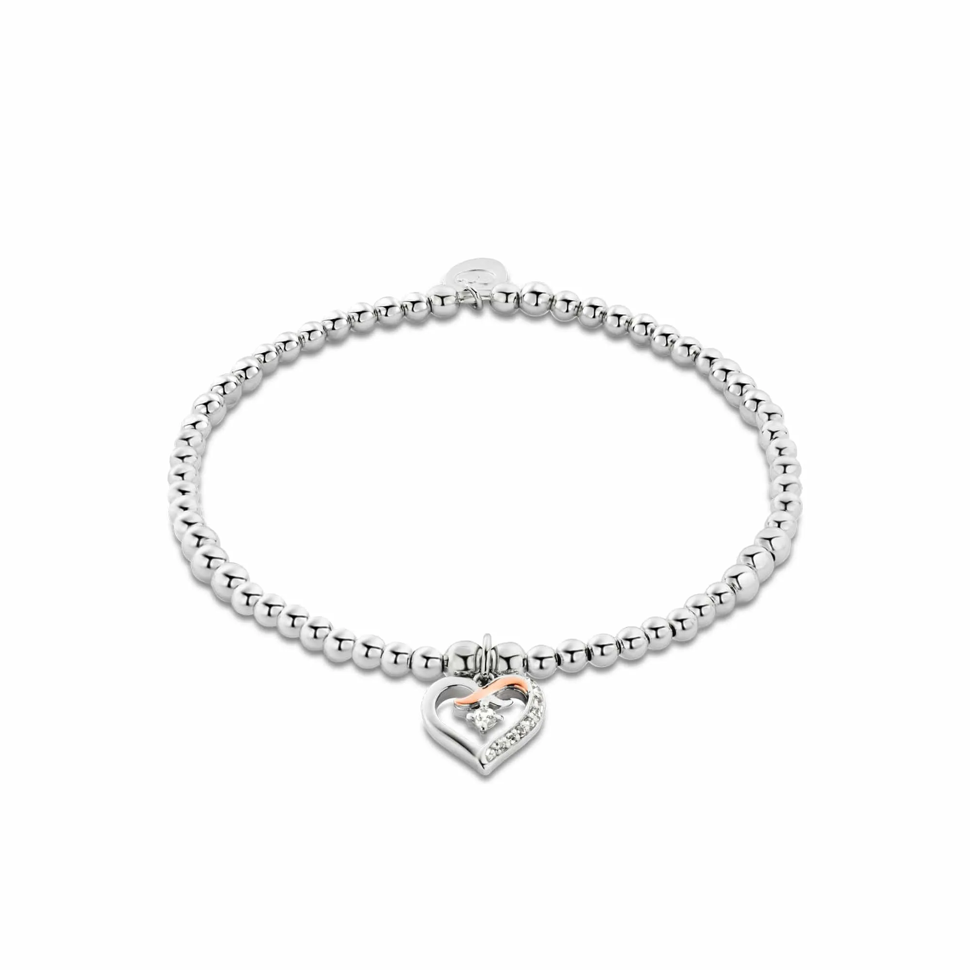 Clogau® Kiss Silver Affinity Bracelet