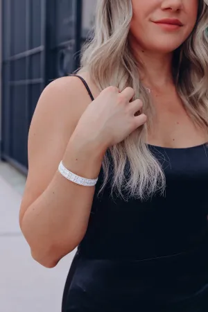 Crystal Open Cuff Bracelet