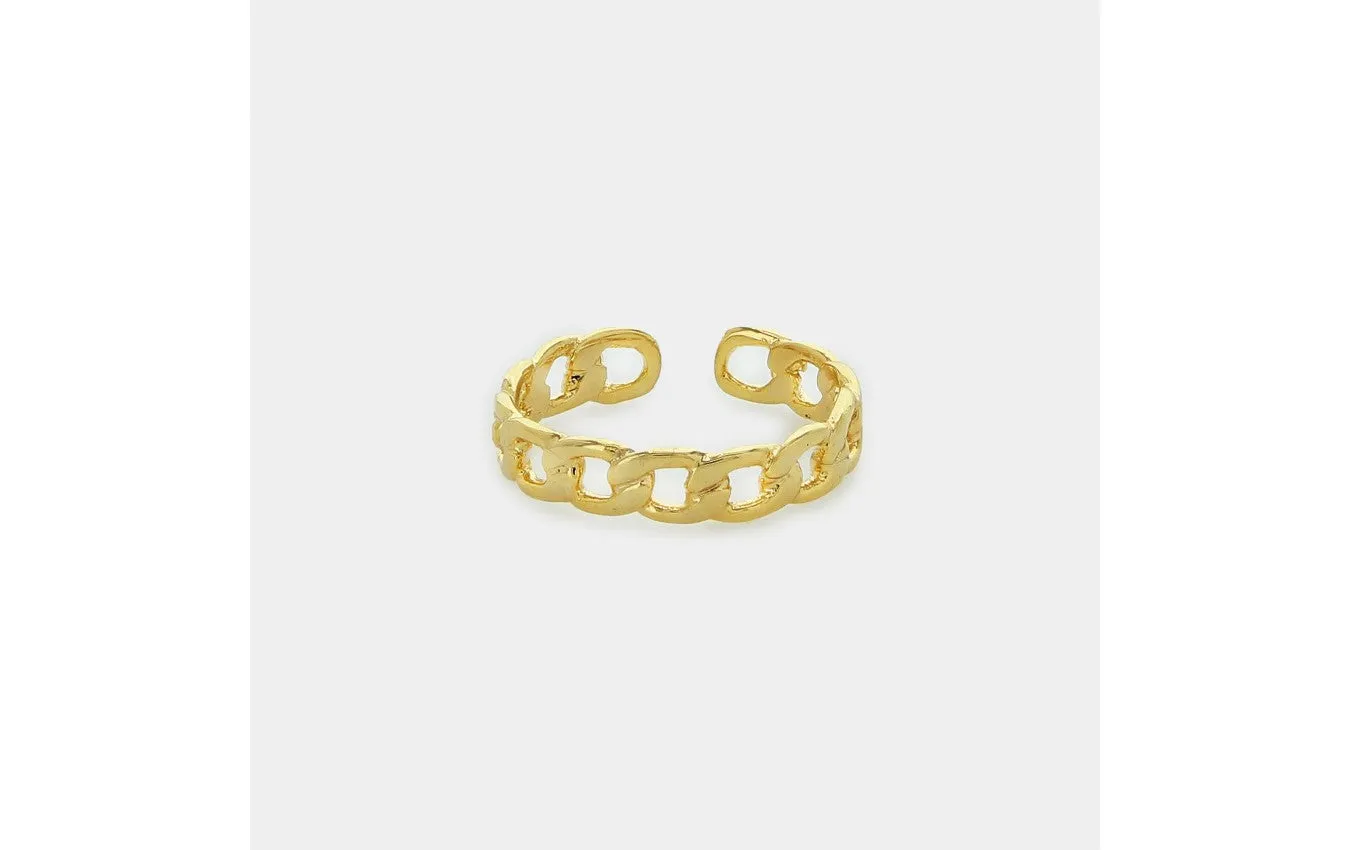 Curb Chain Adjustable Ring
