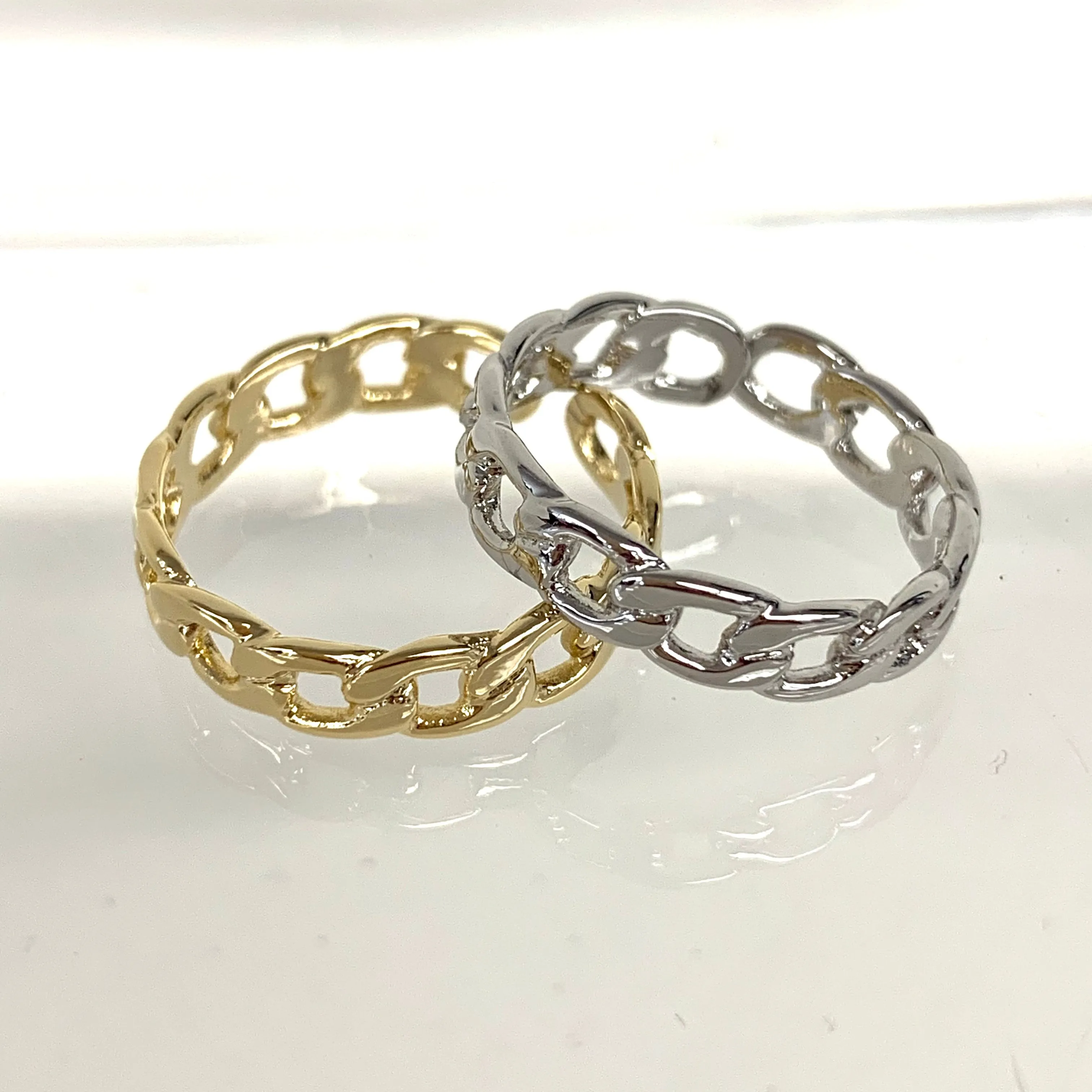 Curb Chain Adjustable Ring