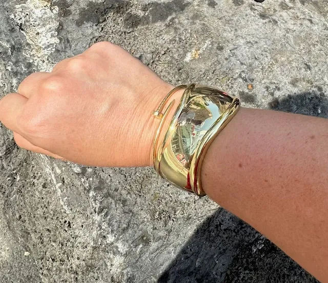 Curve Bangle - Adjustable