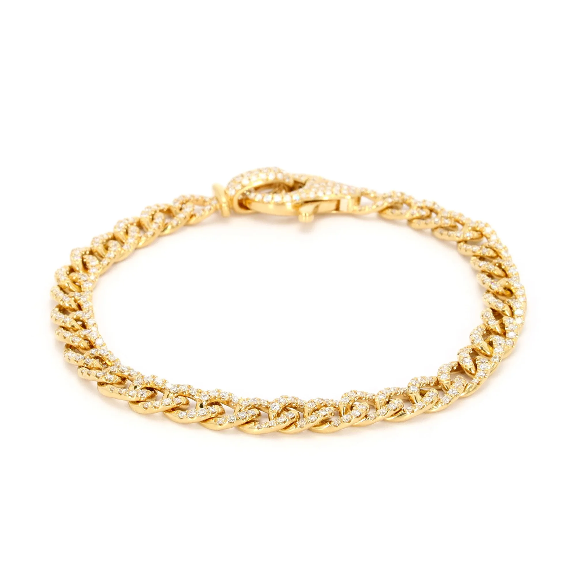 Diamond-Encrusted Bracelet