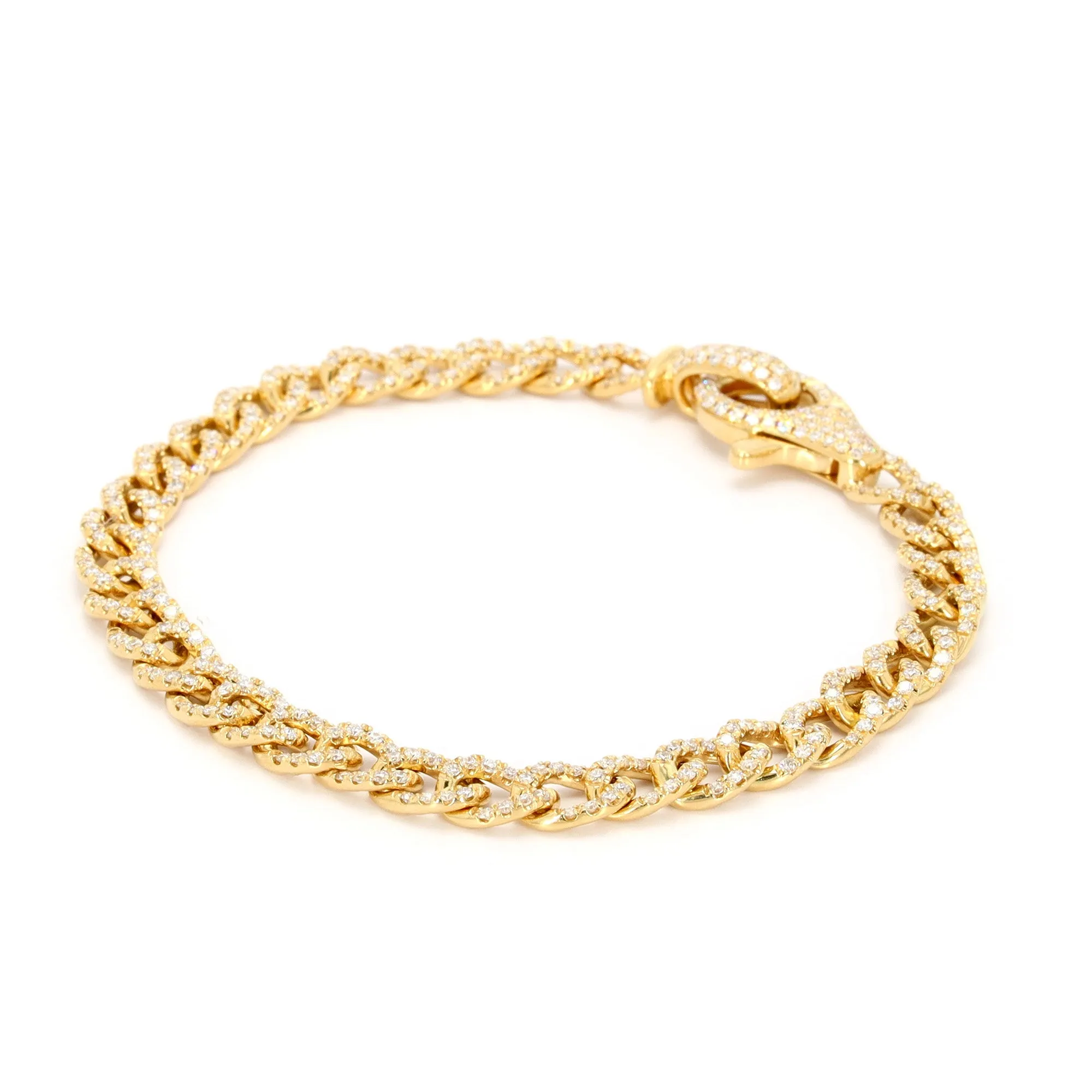 Diamond-Encrusted Bracelet