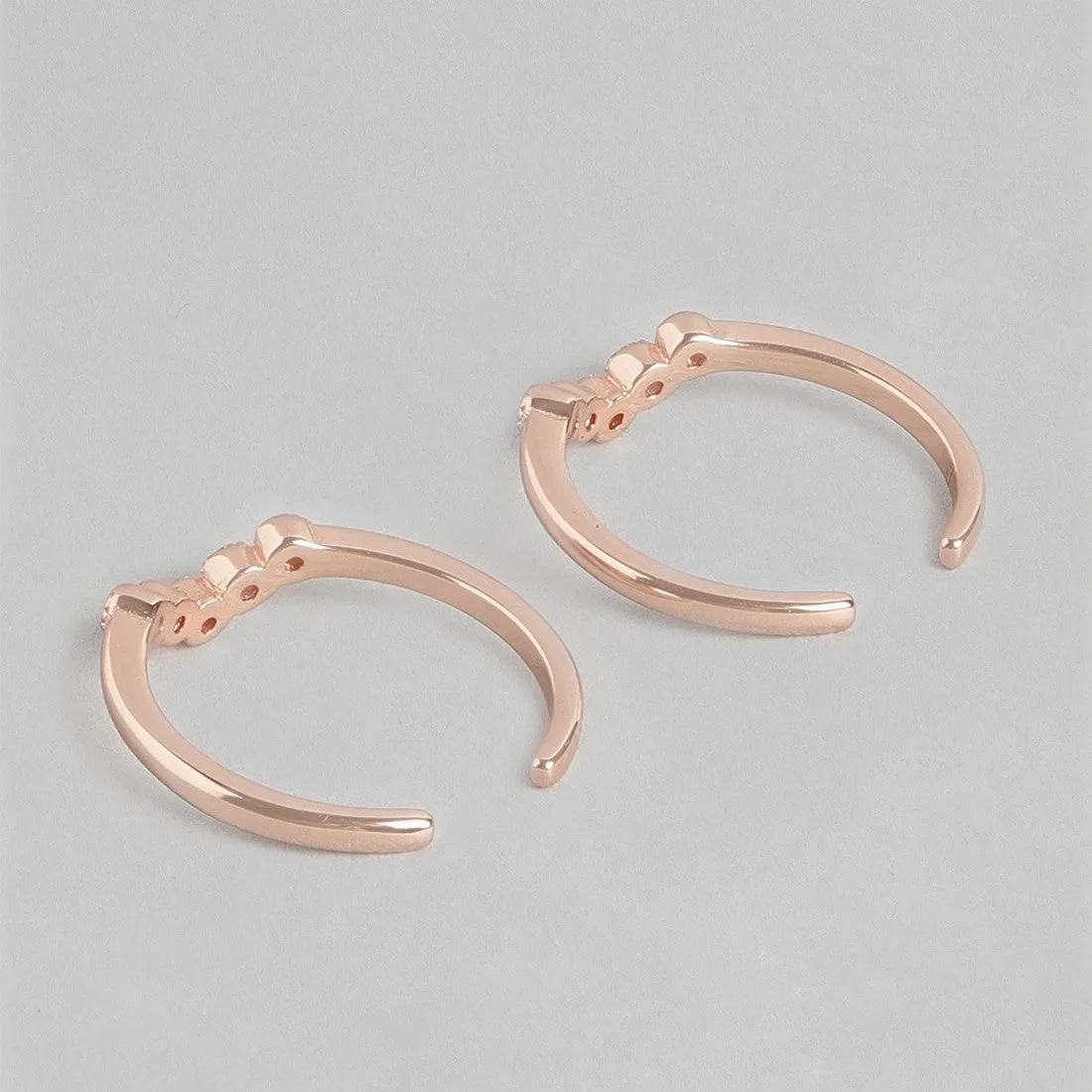 Dreamy Wishbone Rose Gold 925 Silver Toe Ring