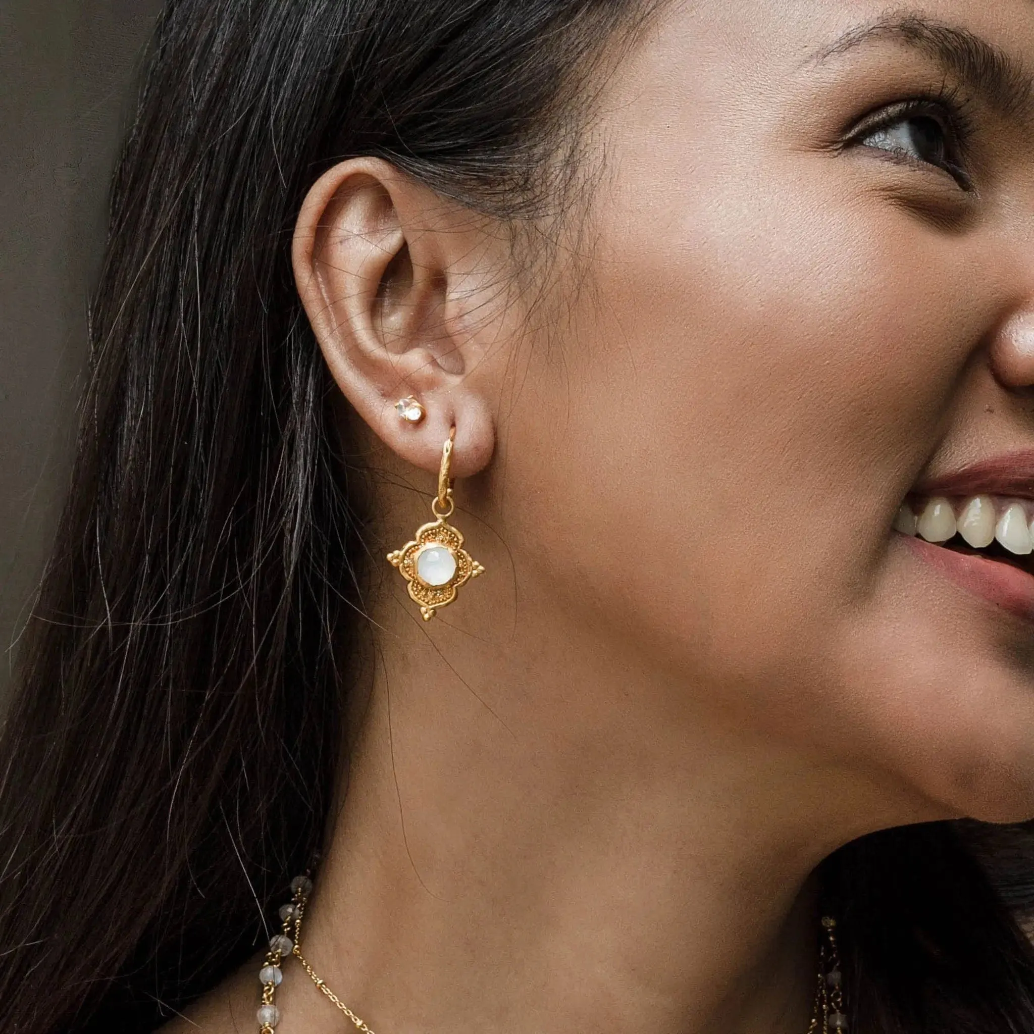 Earring Gift Set: Into The Light Hoop   Daydreamer Stud Earrings