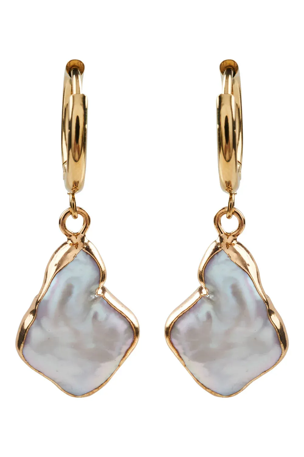 eb&ive Heritage earring - Square Stone