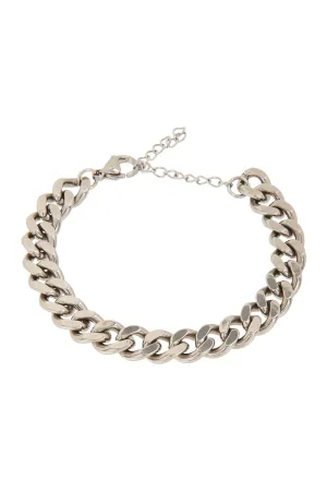 eb&ive Meta Chain Bracelet - Silver