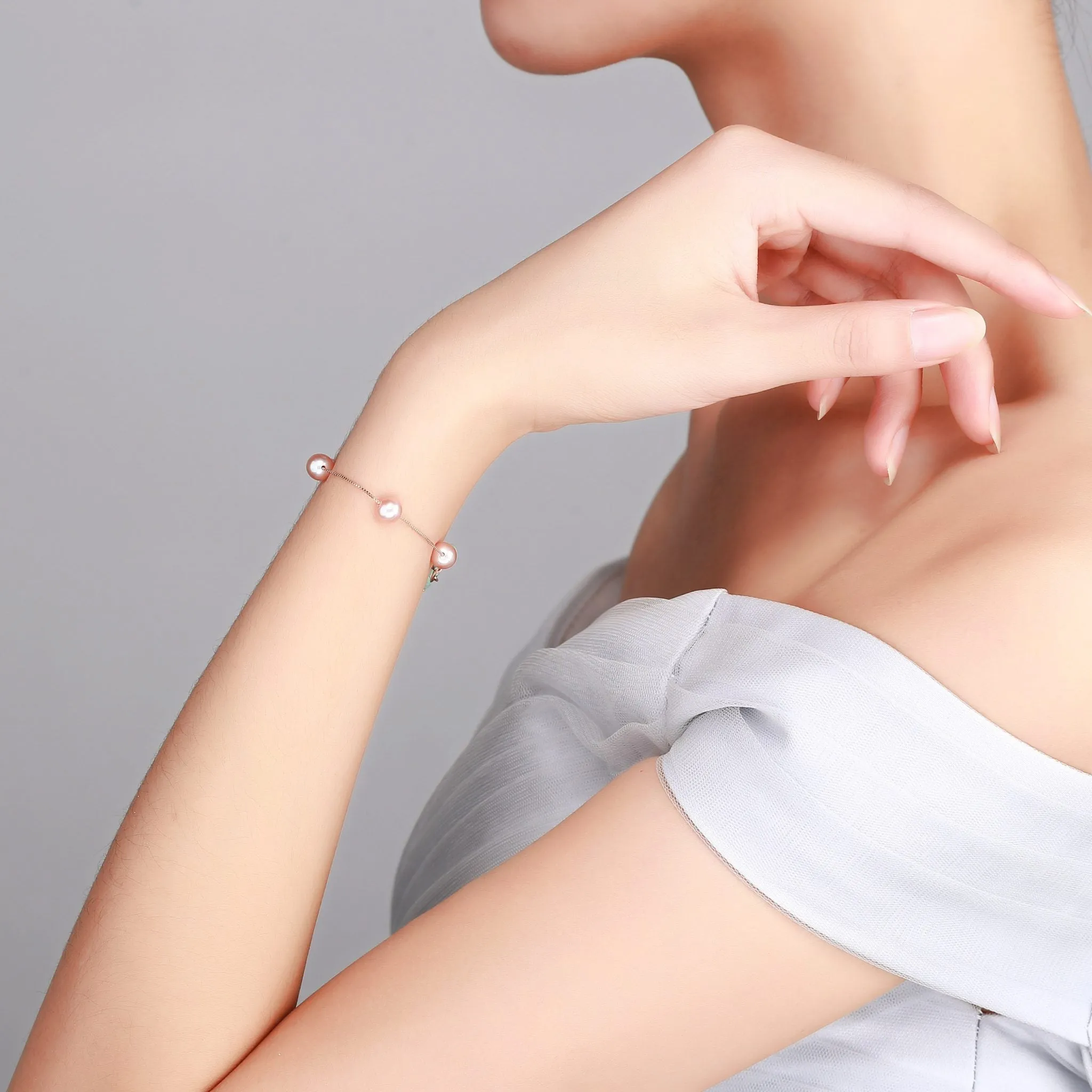 ELEGANT COLORFUL PEARL BRACELET