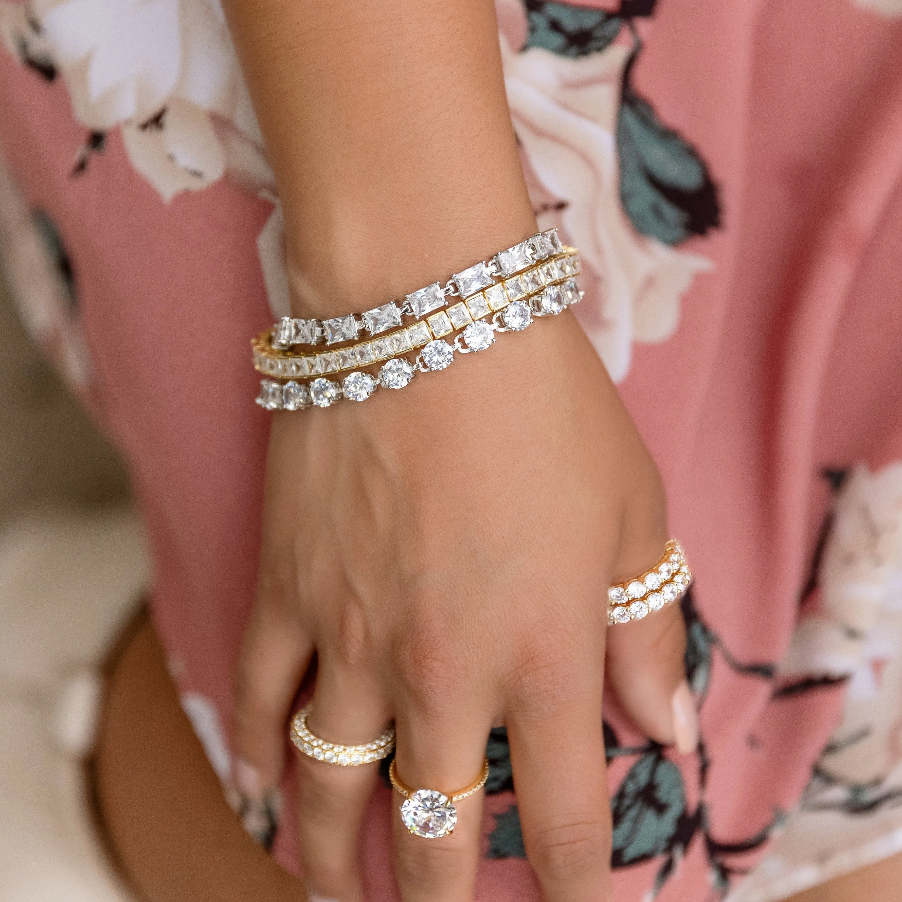 Emerald Tennis Bracelet