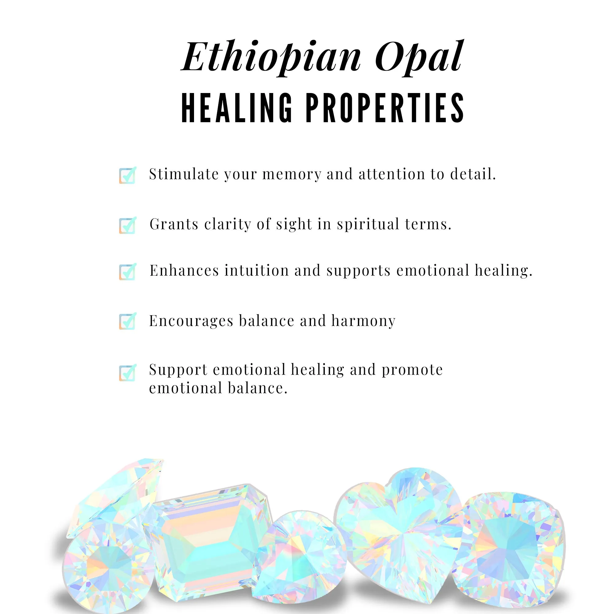 Ethiopian Opal and Moissanite Halo Cartilage Drop Earring