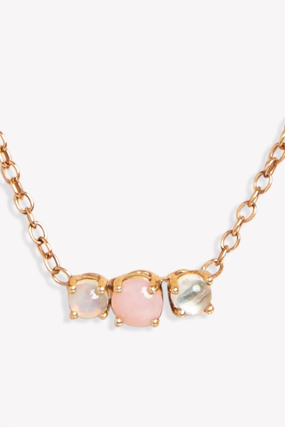 Exclusive 3 Stone Necklace