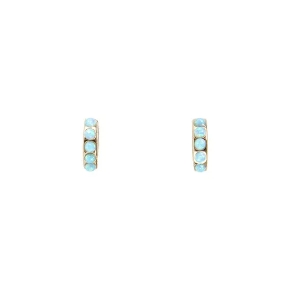 FAIRLEY Crystal Huggies BLUE OPAL