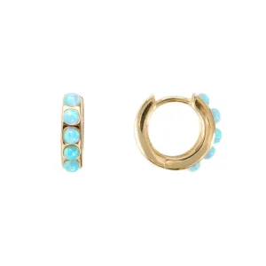 FAIRLEY Crystal Huggies BLUE OPAL