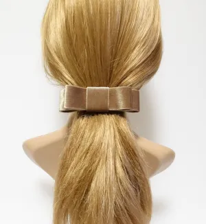 Chic Velvet French Bow Barrette