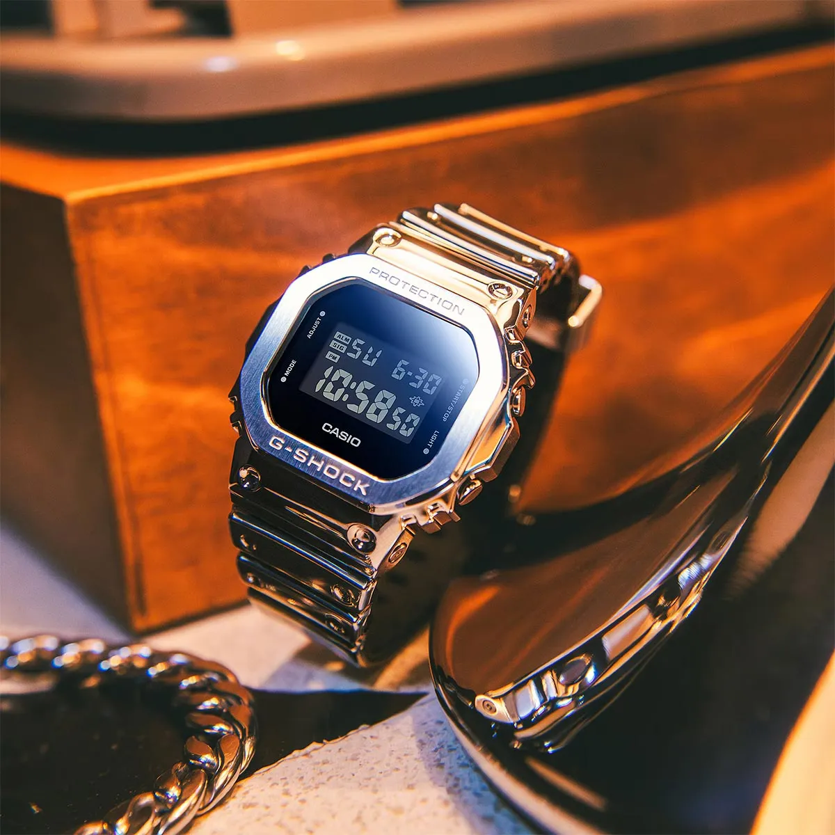 G-Shock G-Steel Fine Metallic GM-5600YM-8