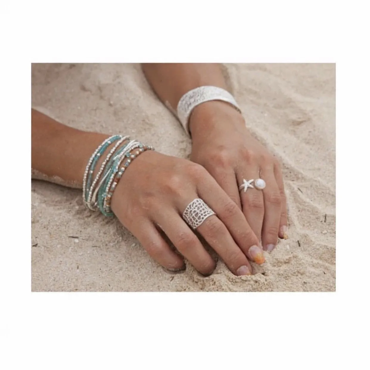 Gemstone Station Bracelet