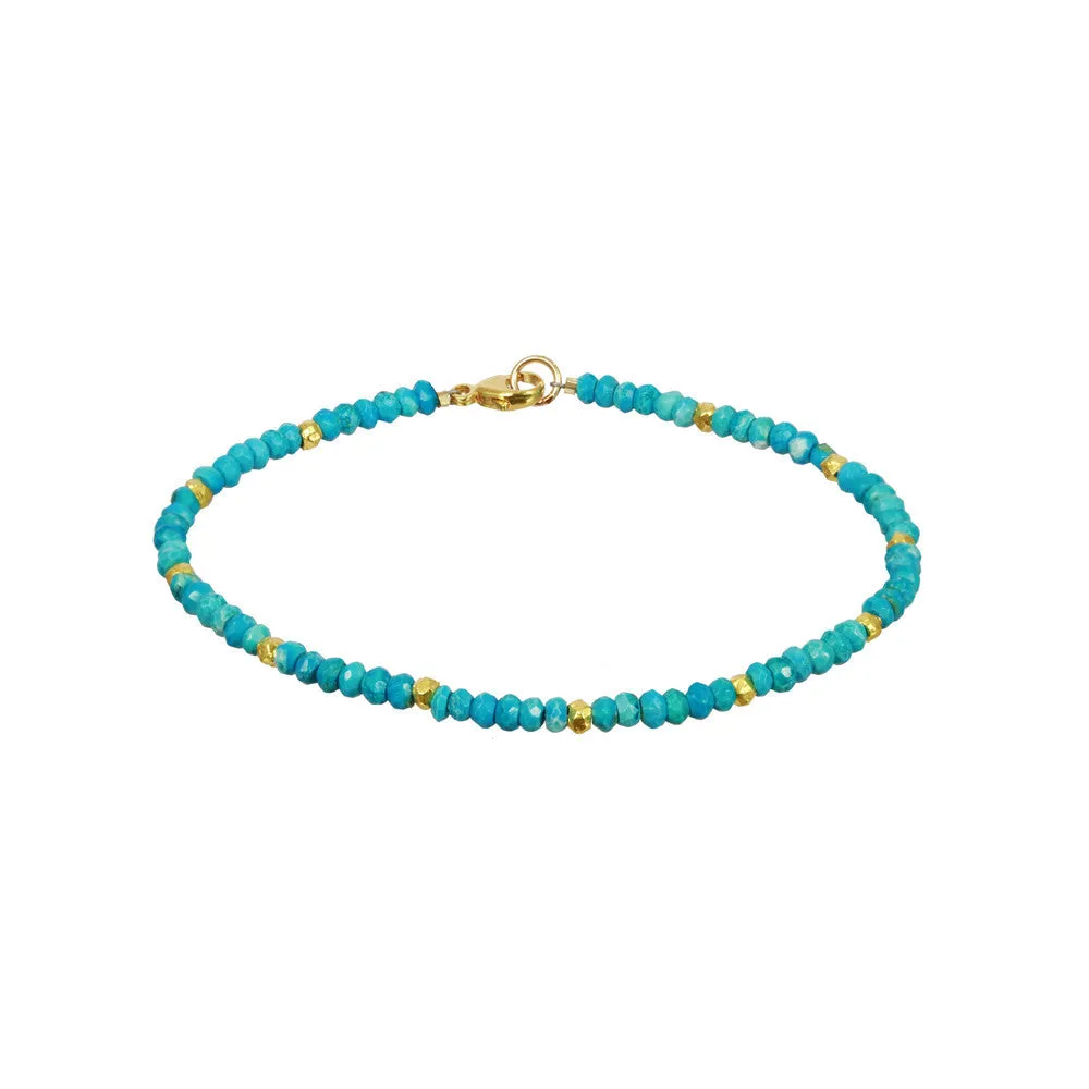 Gemstone Station Bracelet
